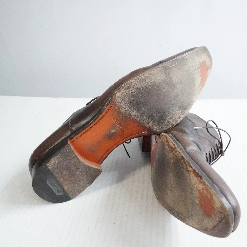 Santoni cap toe